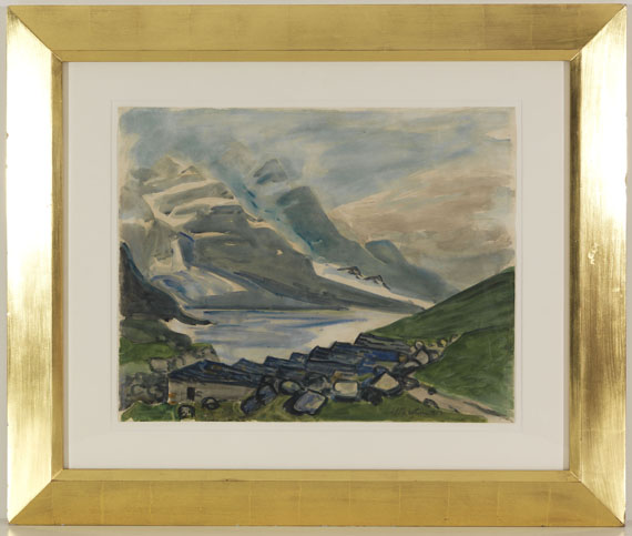 Hermann Max Pechstein - Bergsee - 