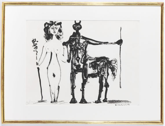 Pablo Picasso - Centaure et Bacchante - 