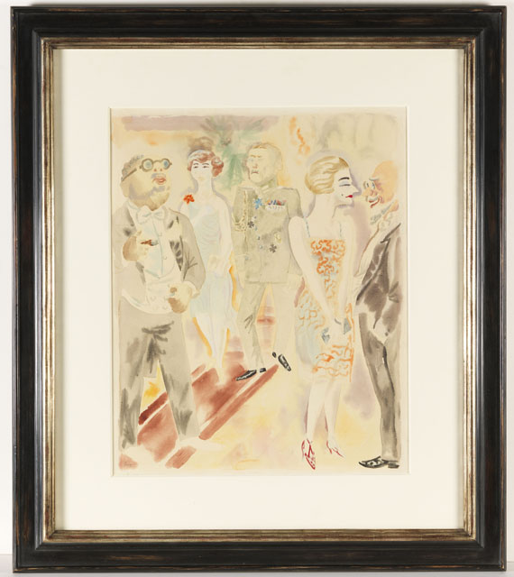 George Grosz - Presseball in Berlin - 