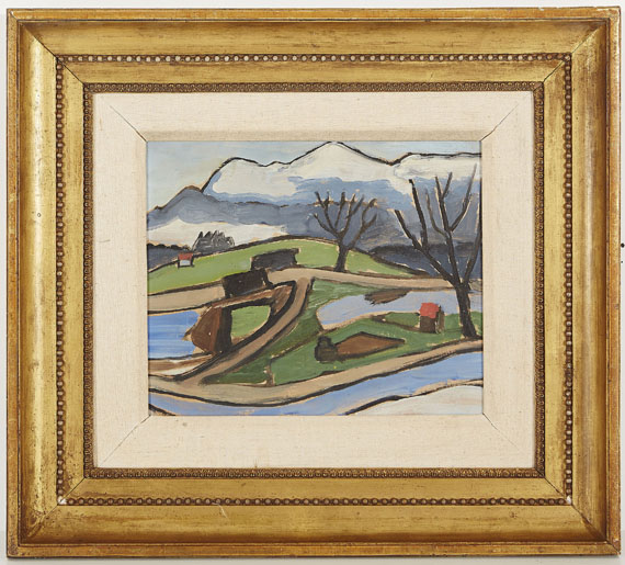 Gabriele Münter - Wege ins Moos - 