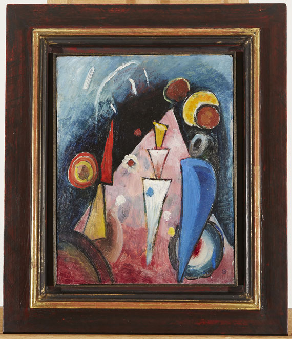 Gabriele Münter - Mit rosa Spitze - 