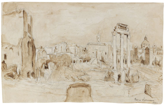 Hans Purrmann - Forum Romanum (Rom)