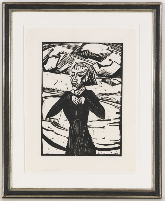 Erich Heckel - Mädchen am Meer - 