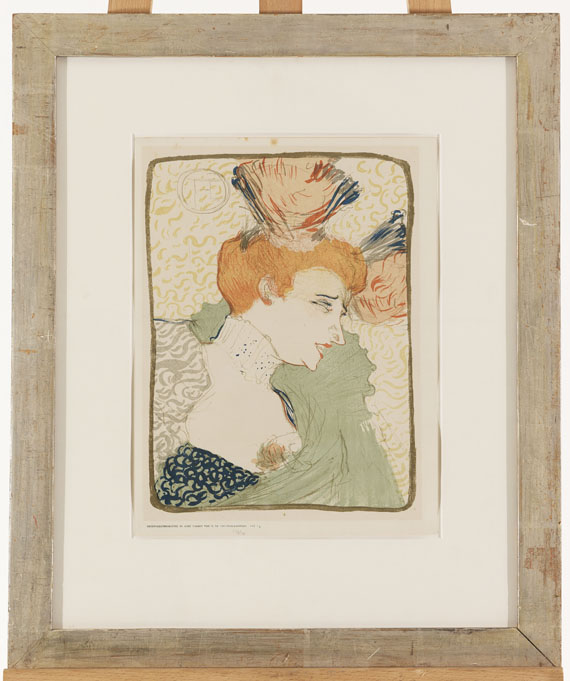Henri de Toulouse-Lautrec - Mademoiselle Marcelle Lender, en buste - 