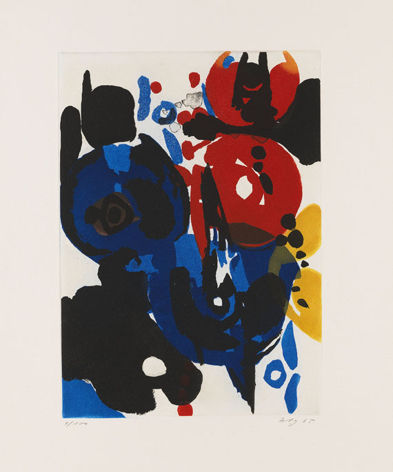 Ernst Wilhelm Nay - Sechs Aquatinten. Über den Menschen - 