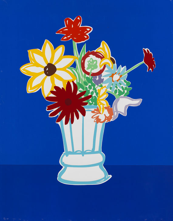 Tom Wesselmann - Country Bouquet with Blue