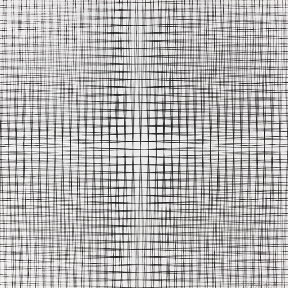 François Morellet - Trames - 