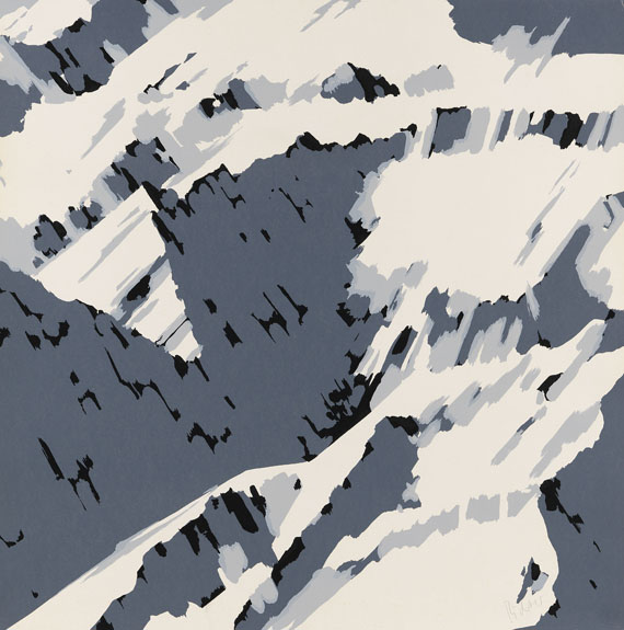 Gerhard Richter - Schweizer Alpen I - 