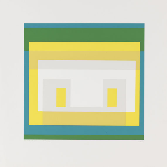 Josef Albers - Ten Variants - 