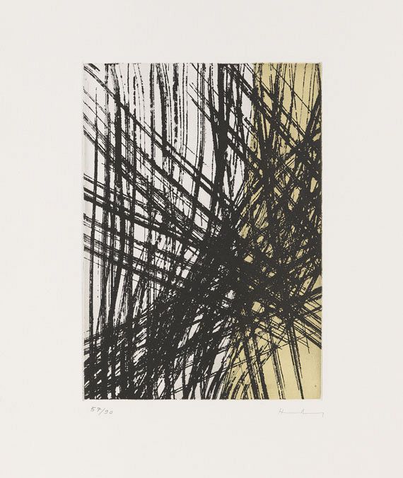 Hans Hartung - Heraclite - Mieux vaut cacher sa deraison