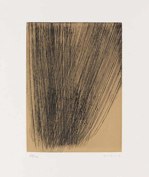 Hans Hartung - Heraclite - Mieux vaut cacher sa deraison