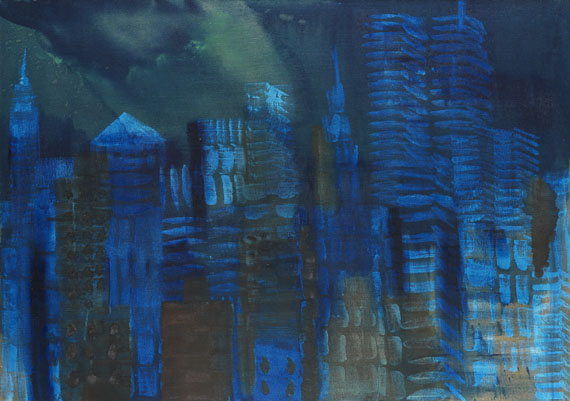 Rainer Fetting - N.Y. night