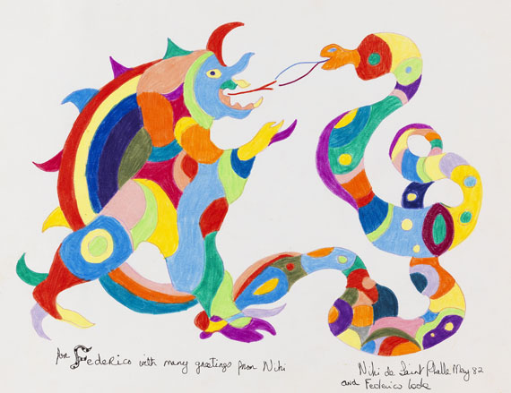 Niki de Saint-Phalle - Dragon and Snake
