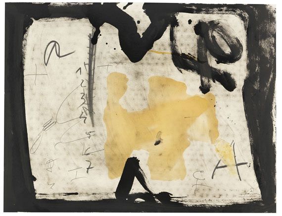 Antoni Tàpies - Marc negre