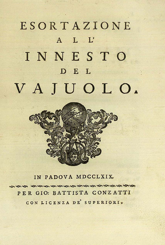 Giovanni della Bona - Esortazione 1769