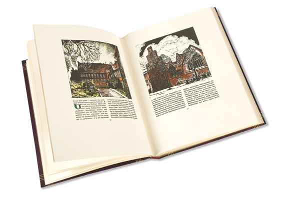 Arthur Illies - W. Reinecke. Das Rathaus zu Lüneburg. 1925. - 