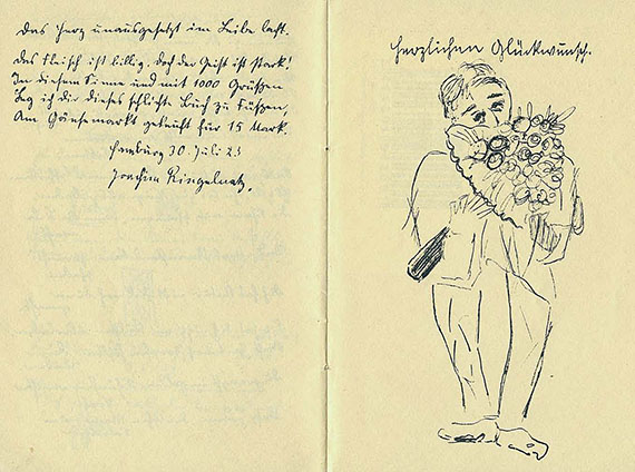 Joachim Ringelnatz - Betrachtungen über dicke und dünne Frauen. 2 Bde. 1940