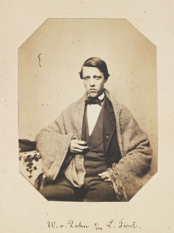  Studentika - 25 Photographien Studenten-Verbindung. 1858-92. - 