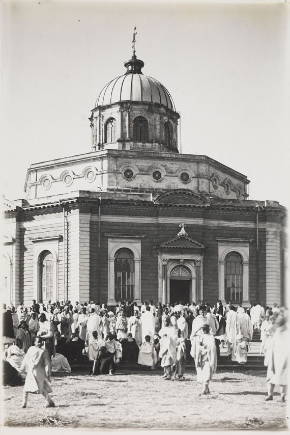   - Sammlung mit ca. 3.000 Orig. Fotografien Abessinien, mit Korrespondenz. - 