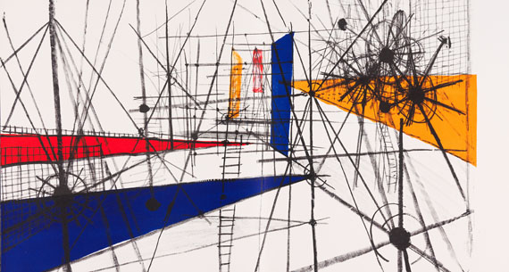  Constant (d.i. Constant Nieuwe - New Babylon mit 10 Lithografien. 1963. - 