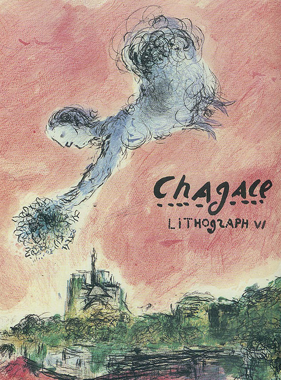 Marc Chagall - Lithograph. 5 Bde (von 6). -Dabei: Matisse, H., Jazz.