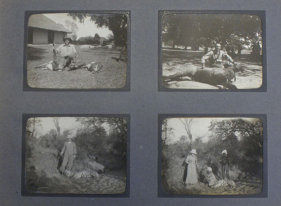  Reisefotografie - 2 Fotoalben, Indien & Asien. Um 1890 - 