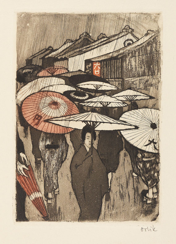 Emil Orlik - Aus Japan. 1901-03.