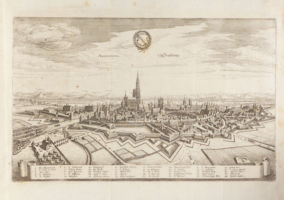 Matthäus (d.Ä.) Merian - Topographia Germaniae. 13 Bde. - 