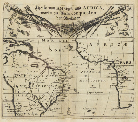 Caspar Barlaeus - Brasilianische Geschicthe. 1659 - 