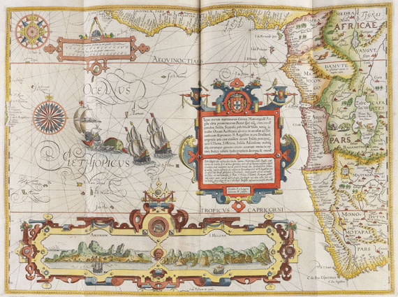 Jan Huygen van Linschoten - Navigatio ac itinerarium. 1599