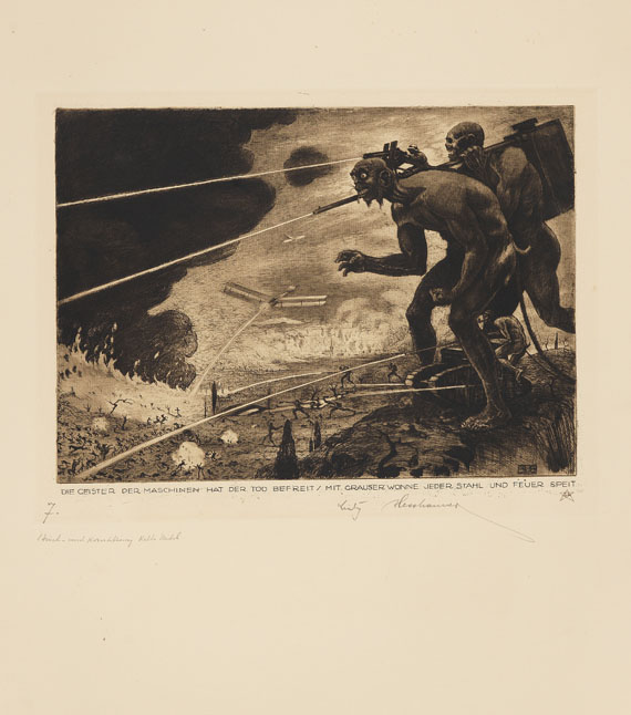 Ludwig Hesshaimer - Der Weltkrieg. Ein Totentanz. 1921 - 