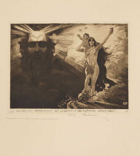 Ludwig Hesshaimer - Der Weltkrieg. Ein Totentanz. 1921 - 