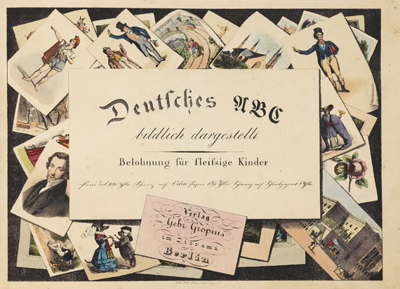   - Deutsches ABC. 1825. - 