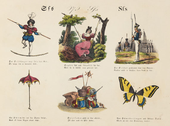  - Deutsches ABC. 1825. - 