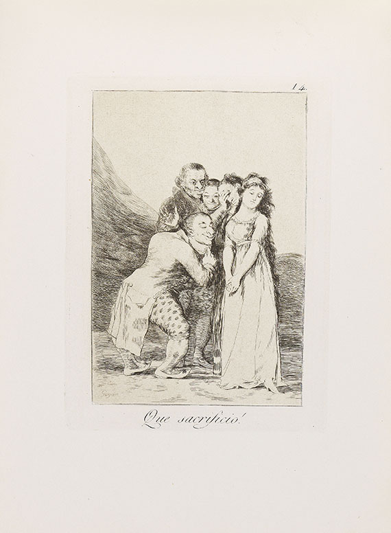 Francisco de Goya - 80 Bll.: Los Caprichos - 