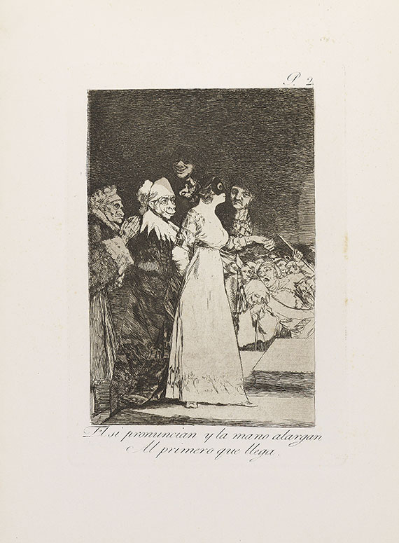 Francisco de Goya - 80 Bll.: Los Caprichos - 