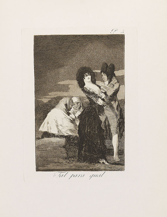 Francisco de Goya - 80 Bll.: Los Caprichos