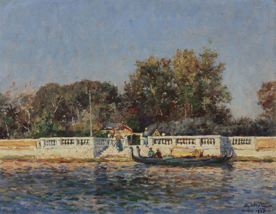 Jean-Baptiste Olive - Der Volkspark in Venedig