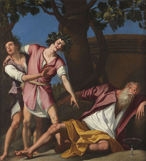Jacopo da Empoli - Die Trunkenheit Noahs