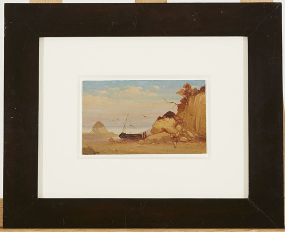 Carl Blechen - Zugeschrieben - Fischer am Ostseestrand - 