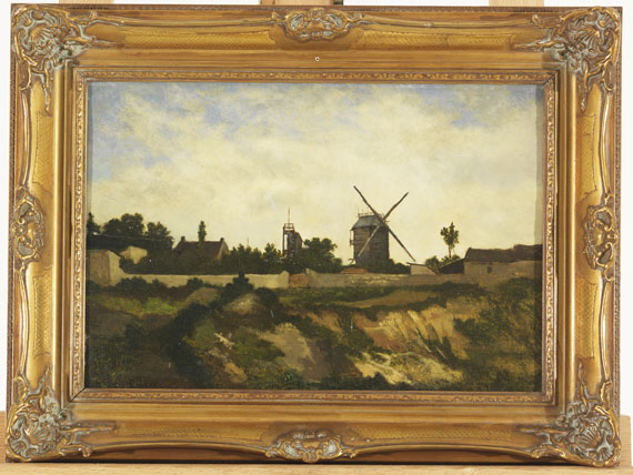 Léon Richet - Les Moulins de Montmartre - 