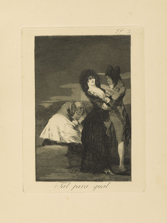 Francisco de Goya - 80 Bll.: Los Caprichos