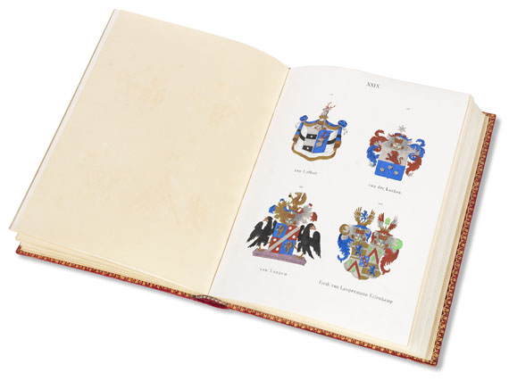J. H. Tiedemann - Mecklenburgisches Wappenbuch. 1837. - 