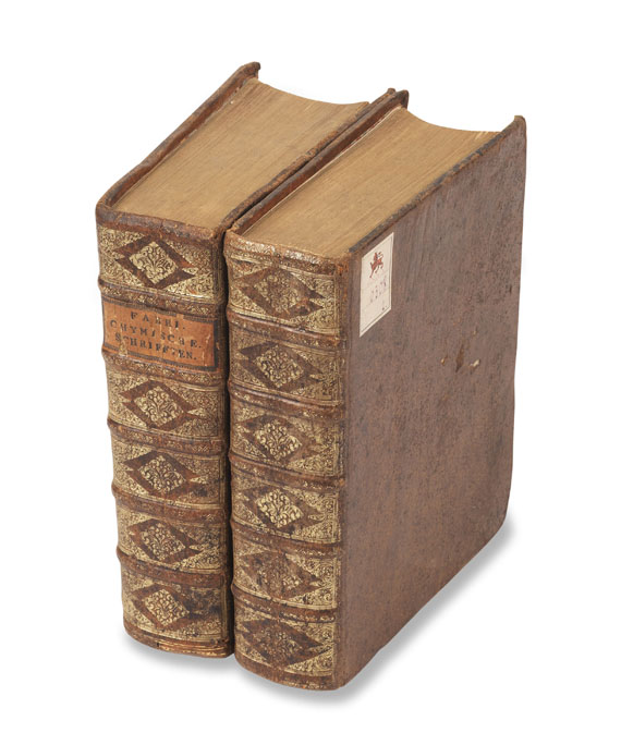 Pierre Jean Fabre - Chymische Schriften. 2 Bde. 1712.. - 