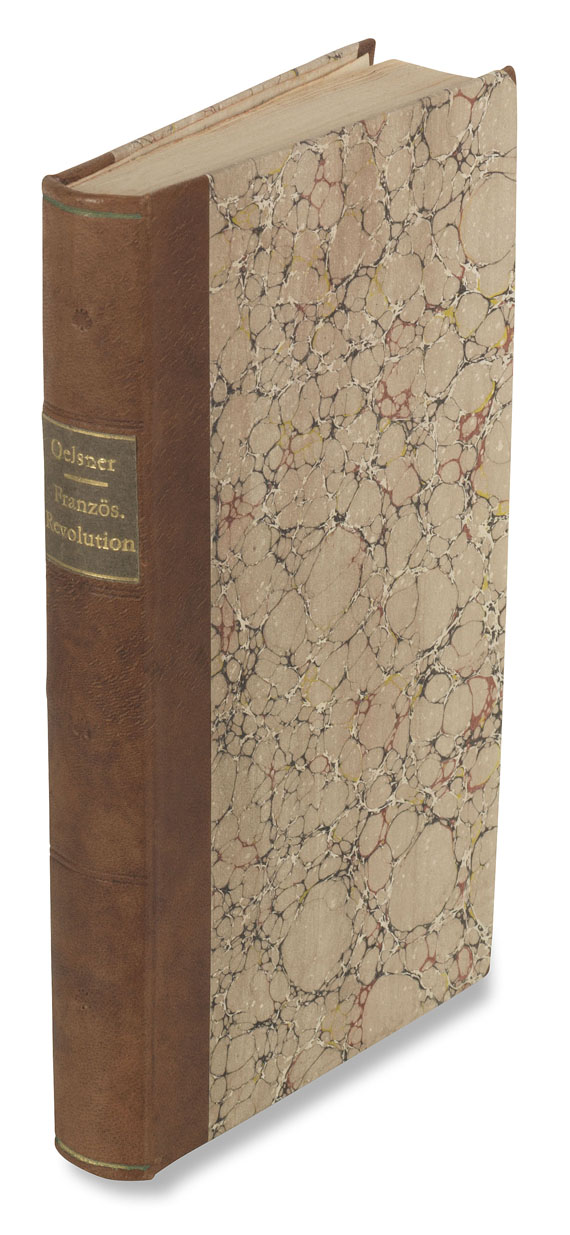 Konrad Engelbert Oelsner - Bruchstücke aus den Papieren eines Augenzeugen. 1794.. - 
