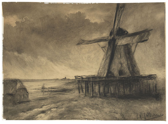 Carl Christian Feddersen - Mühle in Munkmarsch auf Sylt