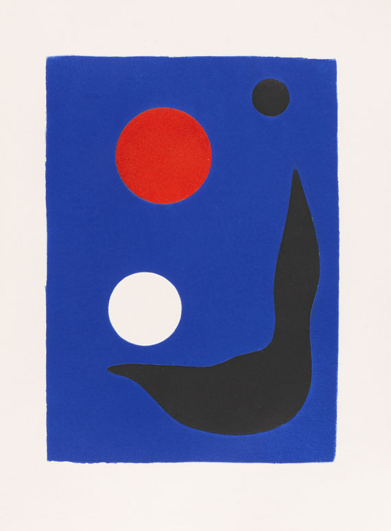 Alexander Calder - Prévert, J., Fêtes. 1971..