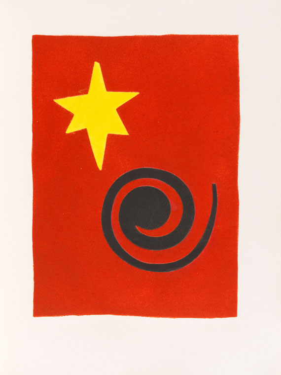 Alexander Calder - Prévert, J., Fêtes. 1971..