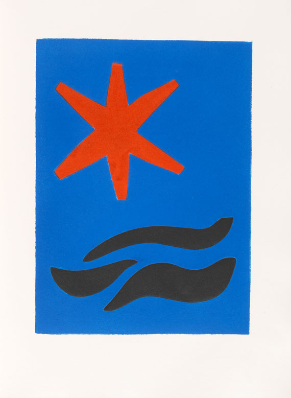 Alexander Calder - Prévert, J., Fêtes. 1971.. - 