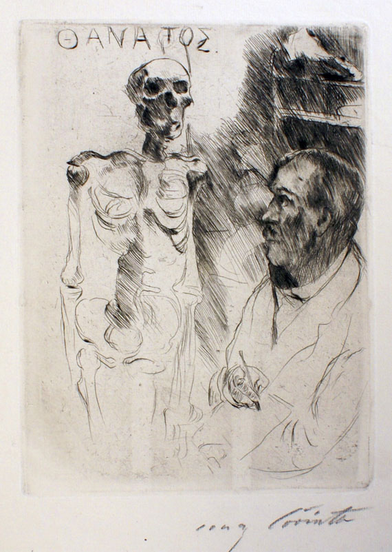 Hermann Dienz - Die Passion. 1922. Beigaben. - 